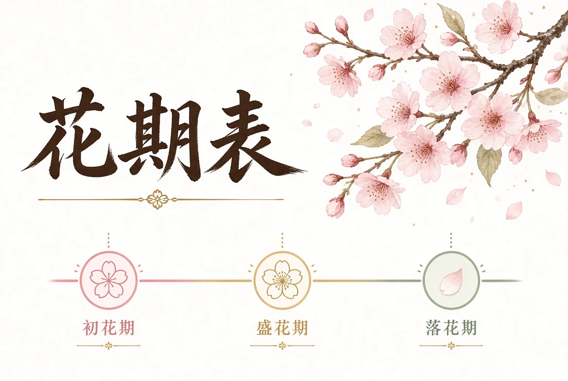 花期表主题图片